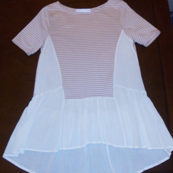 Tunic Blouse 'Potter'sPot' Short Sleeve Top Knit Lightweight T-Shirt Summer - Picture 2 of 8